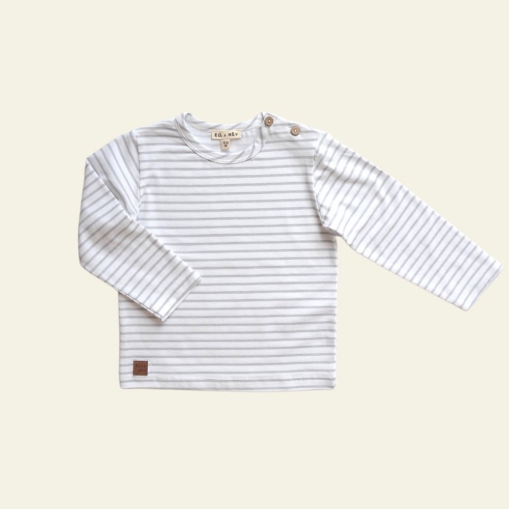 Long sleeve stripped shirt
